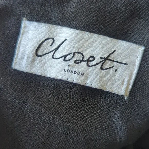 Closet Betty Floral Sequin Black Dress By Crash - Picture 10 of 11